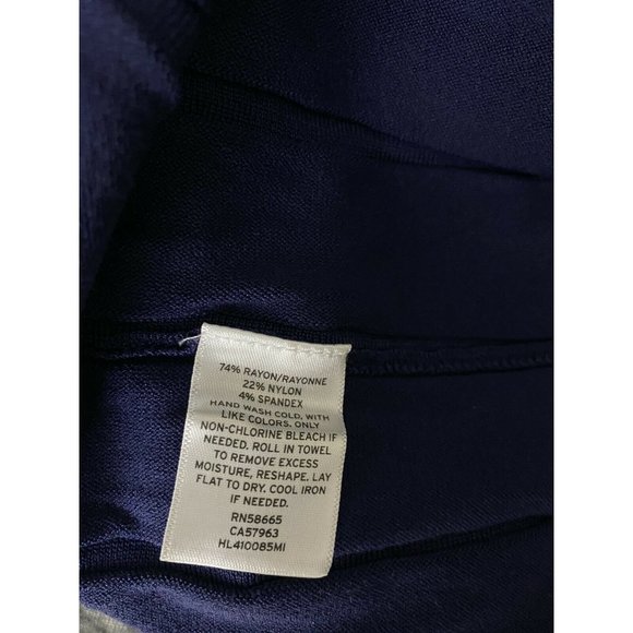 Chelsea28 Dress Size XL Navy Blue Tank Sweater Dress Maxi Sleeveless Women's - Picture 5 of 5